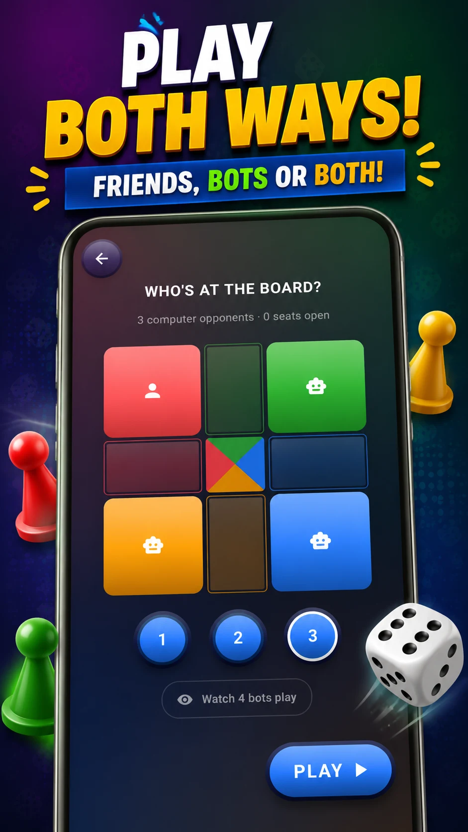 Ludo Offline game screenshot